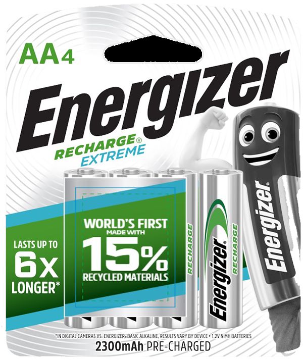 Baterai Energizer AA Rechargeable Battery