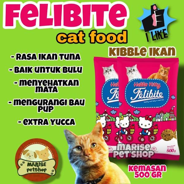 Makanan Kucing Felibite Rasa Ikan Tuna