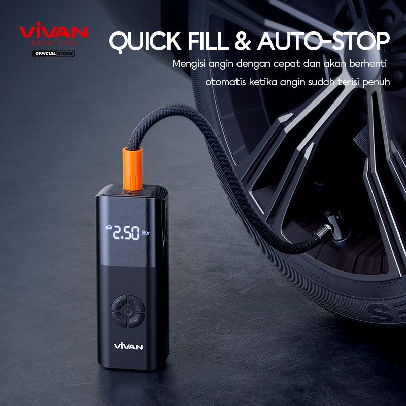 VIVAN Portable Air Pump Inflator
